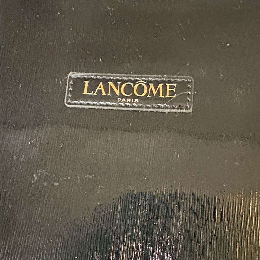 Lancôme Paris Black Patent Cosmetics Bag - Picture 6 of 6